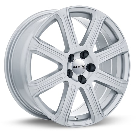 Rtx Alloy Wheel, Laholm 18x8 5x108 ET45 CB63.4 Silver 082226